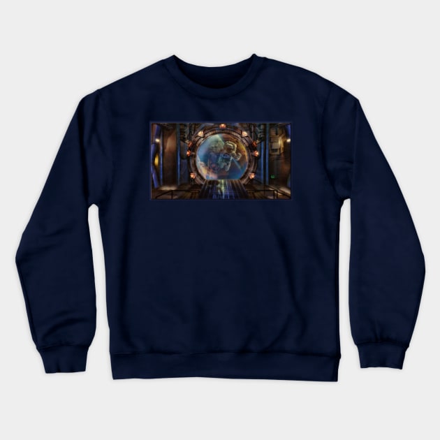 Starship Crewneck Sweatshirt by rgerhard